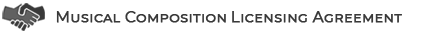 Musical Composition Licensing Agreement